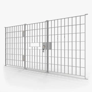 Prison Bars 3D Model