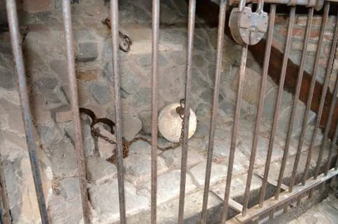 Prison bars Stock Photos