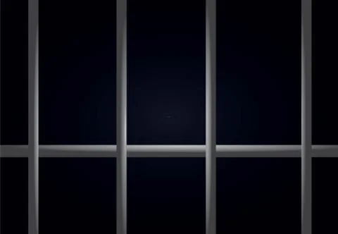 Prison bars vector Stock Illustration