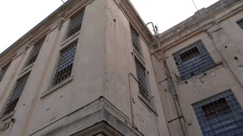 Prison Building at Alcatraz 스톡 동영상 22606431