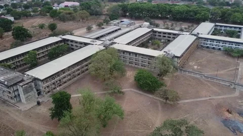 Prison Building Stock Footage 270541335