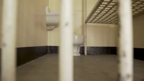 Prison Cell Dolly Stock-Footage 76199381
