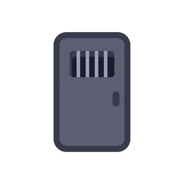 Prison cell door illustrating confinement and punishment concept Illustration