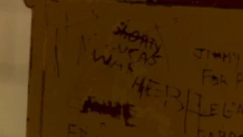 Prison cell door opening. Video stock 106466170