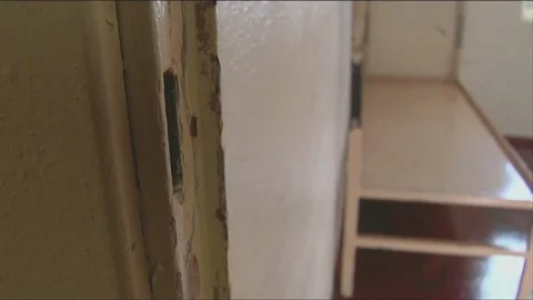 Prison Cell door slamming shut Stock Footage 101624442