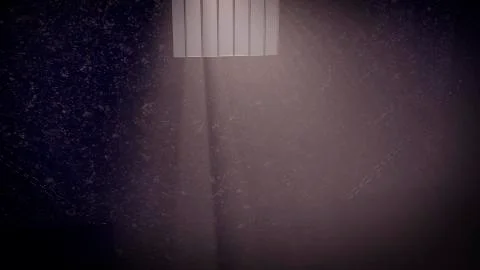 Prison cell interior. Stock Illustration