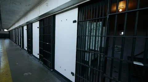 Prison cellblock cells 動画素材 9499568