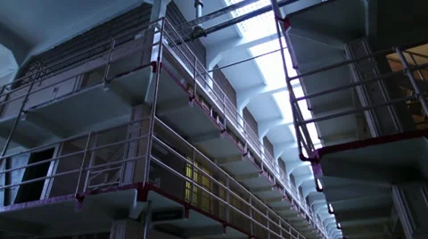 Prison Cells From Below HD Видео 10902543