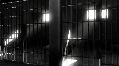 Prison cells Looped animation 库存影片 65318062