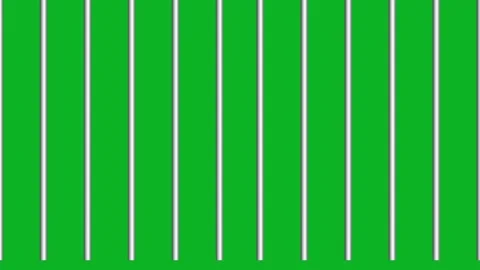 Prison door closing and opening animation. 库存影片 336950265