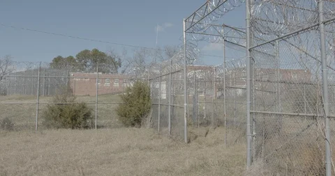 Prison Exterior Stock Footage 124214394