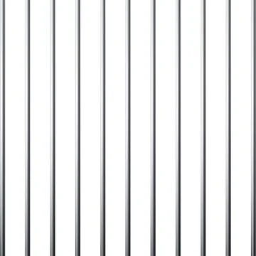 Prison grid. Metal cage. Vector illustration isolated on white background Stock Illustration