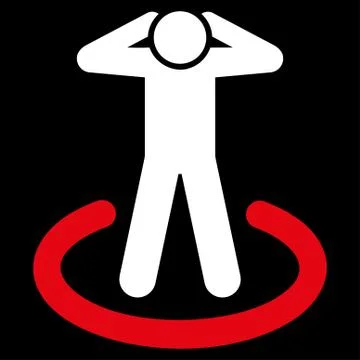 Prison icon Ilustración de archivo