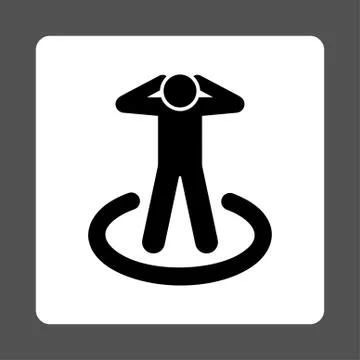 Prison icon Ilustración de archivo