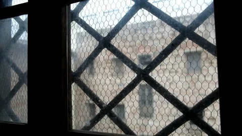 Prison inside view Vídeos de archivo 69740752