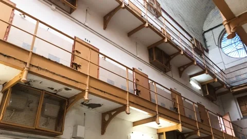 Prison Interior Stock Footage 169861423