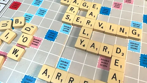 Prison Jail Cell Scrabble Game The Big House Stock Footage 171929497