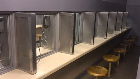 Prison Jail Phone Stock Footage 92280400