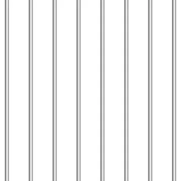 Prison metal bars vector illustration Stock Illustration