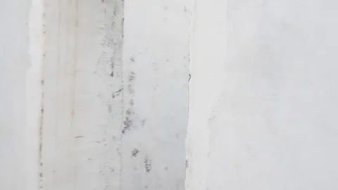 Prison officer walking in inter yard in russian penitentiary colony, jail Stock Footage 81582053