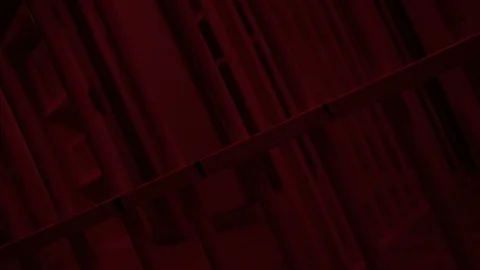 Prison, prison cell bars and prison door, escape from prison, bank vault Stock Footage 98167608