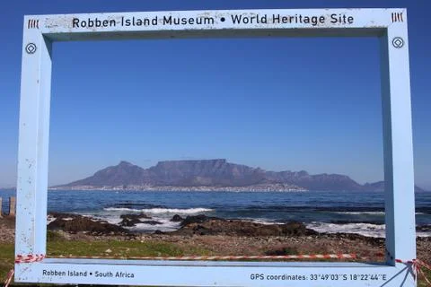 The prison of Robben Island Stock Photos
