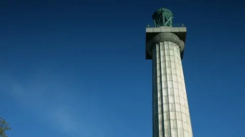 Prison Ship Martyrs Monument Fort Greene Park Brooklyn NY Stock Footage