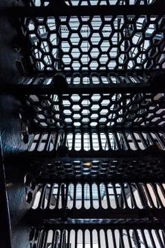 Prison staircase Stock Photos