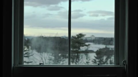 Prison through a window Stock Footage 182906787