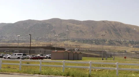 Prison tower pan Stock-Footage 41131706