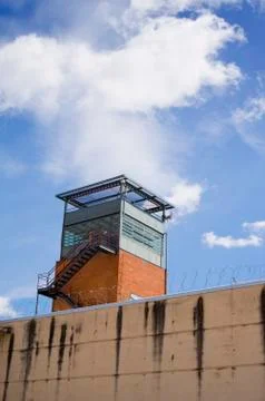 Prison tower Stock Photos
