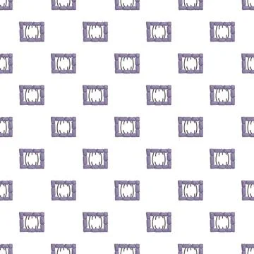 Prison window bars abstract seamless pattern background Illustrazione stock
