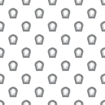 Prison window bars dungeon cell pattern Stock Illustration