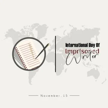 Prison Writer 27 Stock Illustration