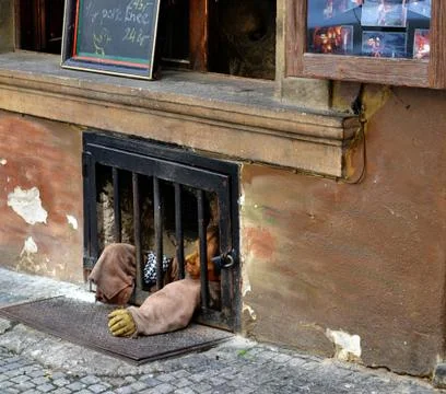 The Prisoner. Art. Stock Photos