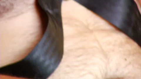 Prisoner Bound Up Stock Footage 773808