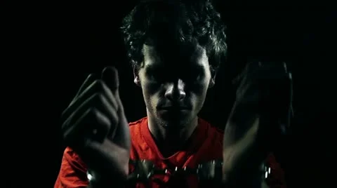 Prisoner Stock Footage 20188993