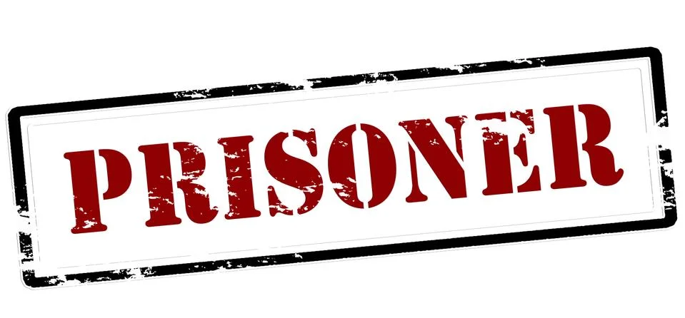 Prisoner Stock Illustration