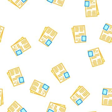 Prisoner private matter vector seamless pattern イラスト素材