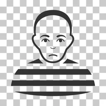 Prisoner Vector Icon Stock Illustration