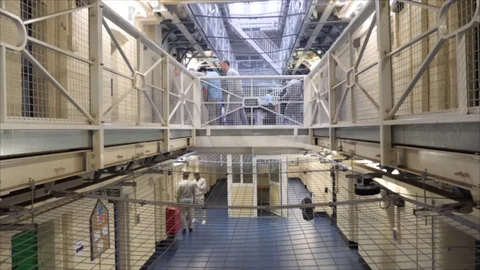 Prisoners Chilling 2 Video stock 82460938