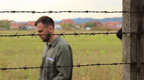 Prisoners  Stock Footage 30368727