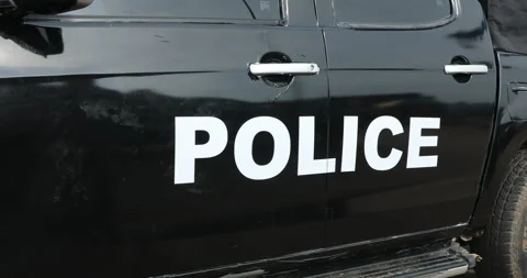 Prisoners van closeup Stock Footage 326323239