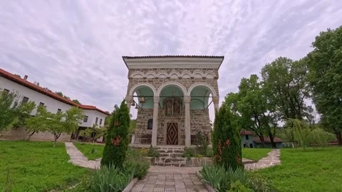 Prisovski Monastery St. Archangel Michael Veliko Tarnovo Bulgaria Stock Footage 310016010