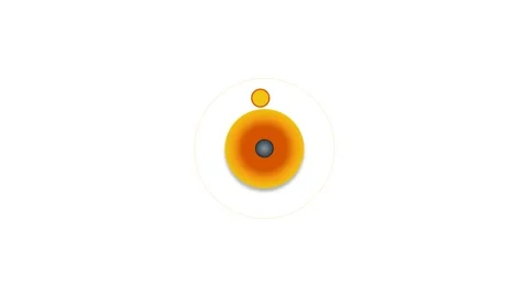A pristine 4K motion graphics animation of a stylized, traditional brass no.. Video stock 345640660