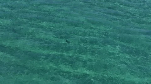 Pristine Clear Calm Beach Of Caion In La Coruna Stock Footage 275279767