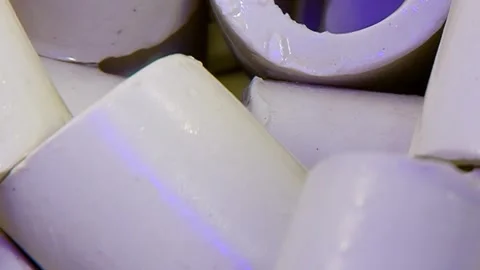 Pristine Filter Elements Vital for Clean Air Hydro Filtration Stock Footage 337500423
