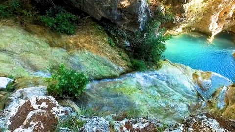 Pristine Natural Pool Stock Footage 130103549