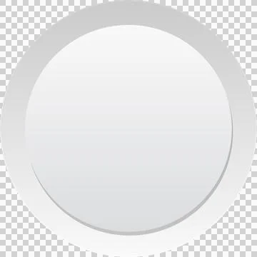 A pristine, round blank plate with a subtle gradient, perfect for showcasin.. Stock Illustration