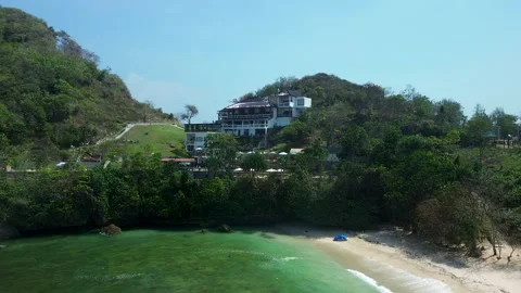 Pristine Shoreline at Teluk Asmara Beach Malang August 3 2026 Stock Footage 342034249